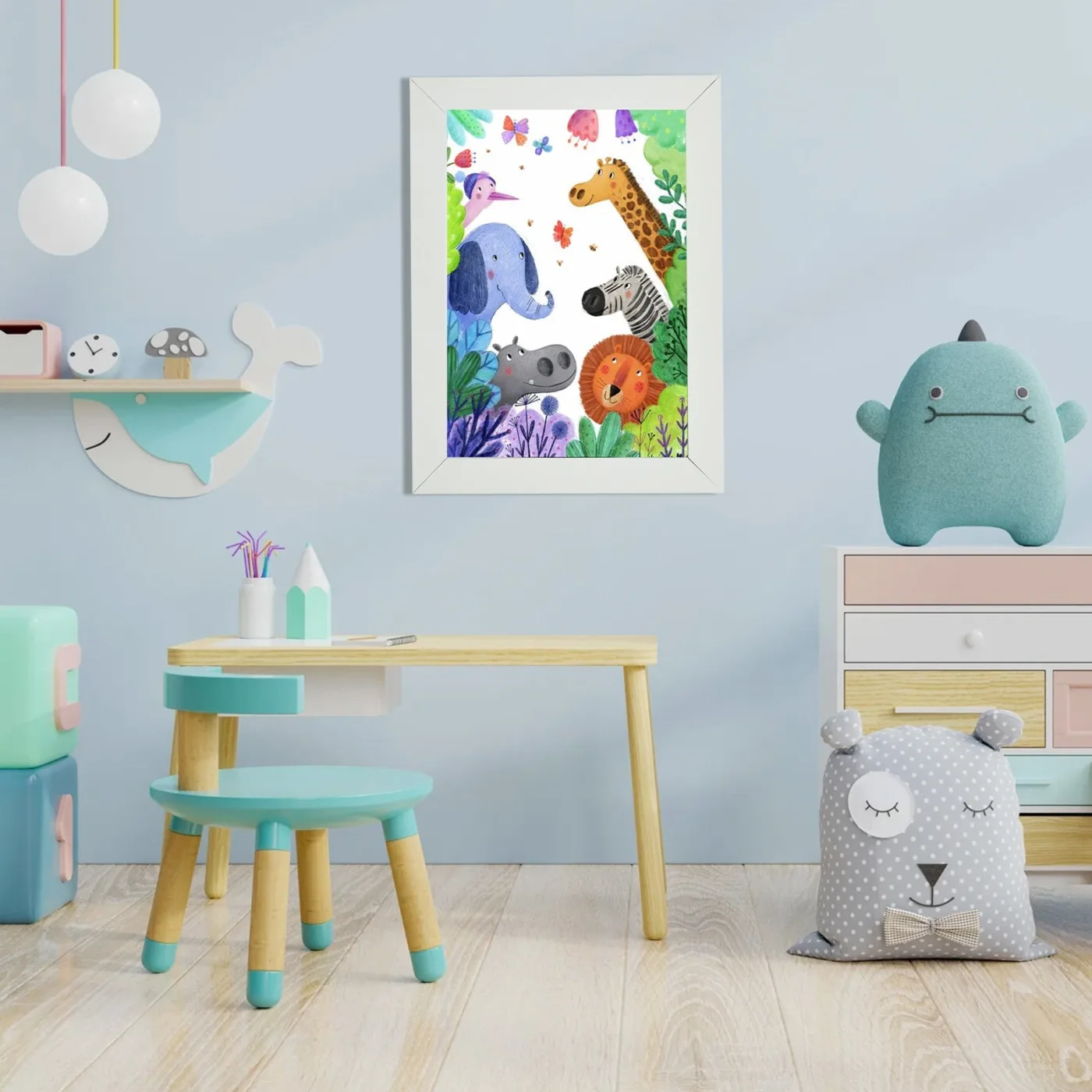 Nubmart Aufklappbarer Bilderrahmen für Kinderzeichnungen, A4 – Produktdetail