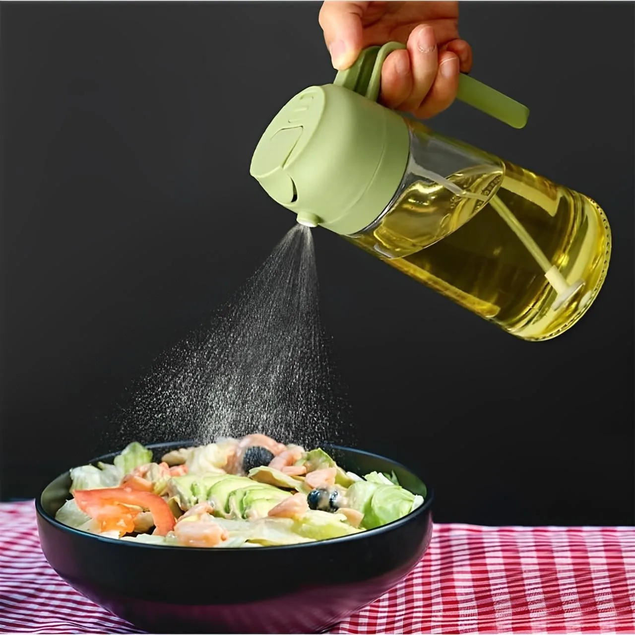Nubmart Ölspender mit Sprühfunktion, 450 ml – Produktdetail