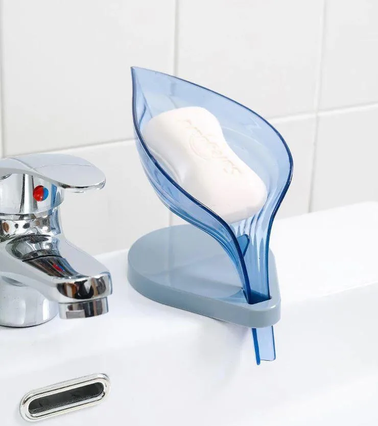 Nubmart Seifenschale in Blattform mit Wasserablauf – Produktdetail